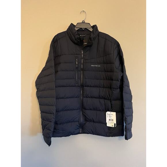 Obermeyer Klaus Down Jacket Men's Winter Coat Puffer Black 2XL $299 NWT XXL - Picture 1 of 8